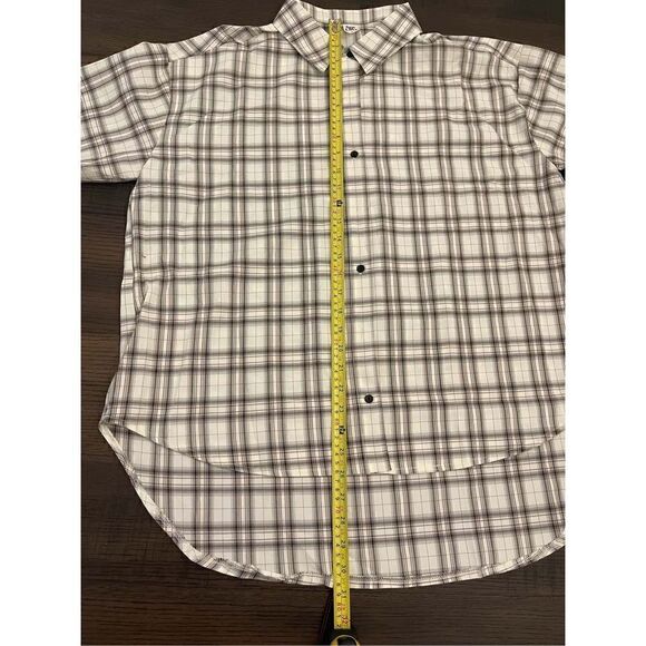 SEW In Love Long Sleeve Plaid Button Up Top - Picture 7 of 11